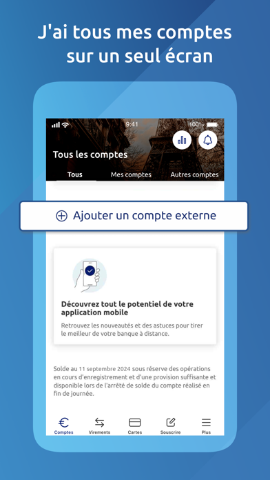 Banque Populaire Screenshot
