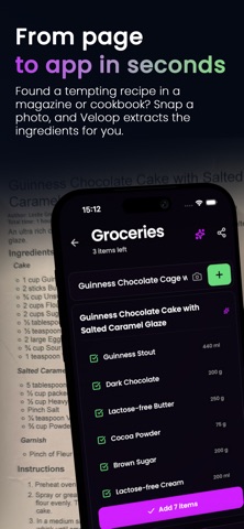 Veloop: Smart Grocery List screenshot 5