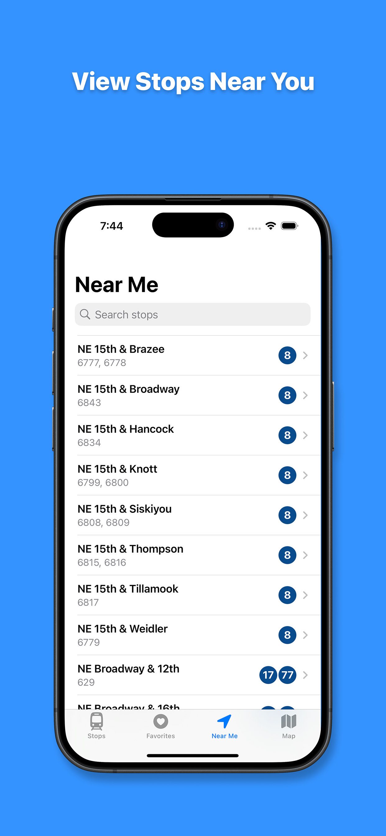 Portland Bus: TriMet Tracker