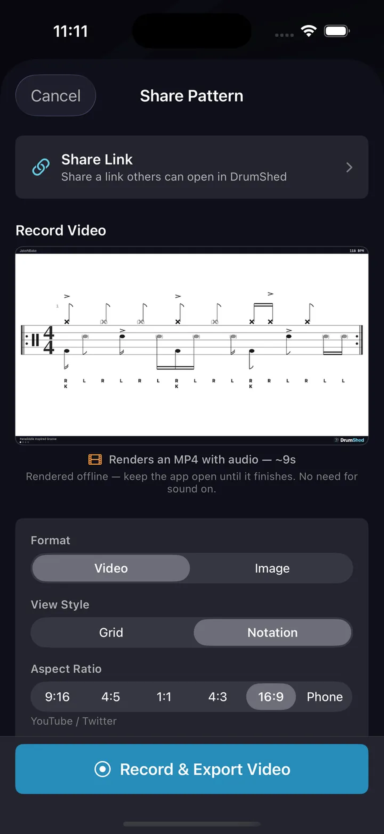 DrumShed screenshot 4