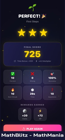 MathBlitz - MathMania Screenshot 6 of 7