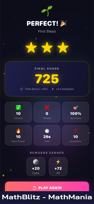 MathBlitz - MathMania Screenshot 6 of 7