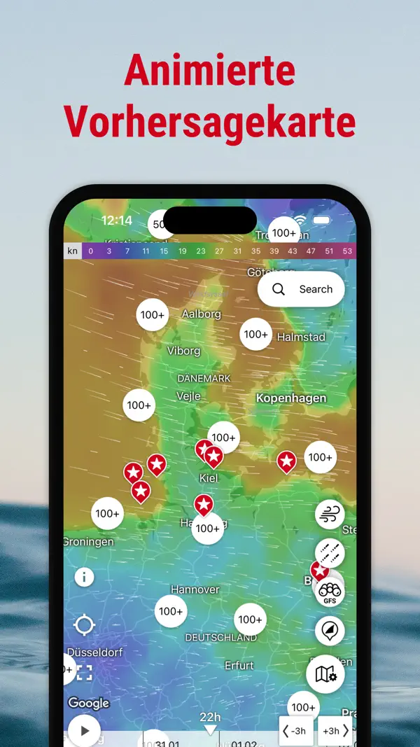 Windfinder: Wind, Wetter, Tide Screenshot 4
