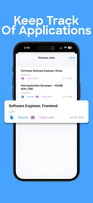 Resume AI - CV Resume Builder screenshot 3