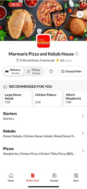Marmaris Pizza & Kebab House screenshot 3