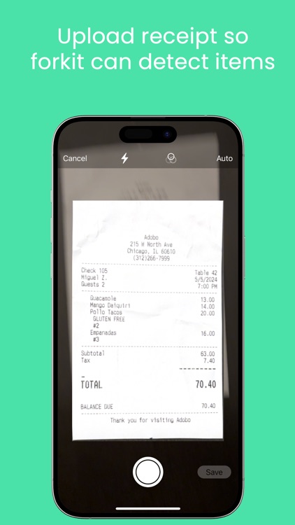 Forkit - Bill Splitting