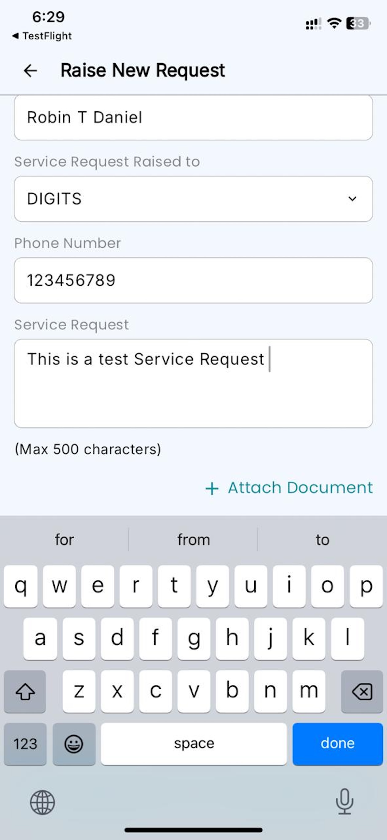 My IISc App