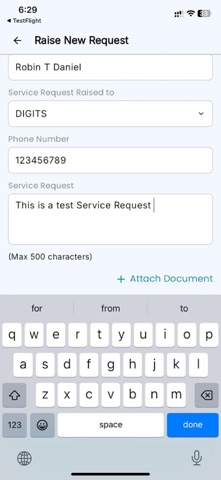 My IISc App screenshot