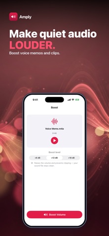 Amply: Audio Volume Booster Screenshot 1 of 4
