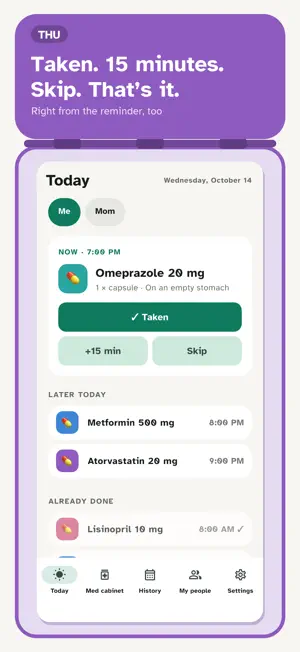 CadaToma: Medication Reminder screenshot 4