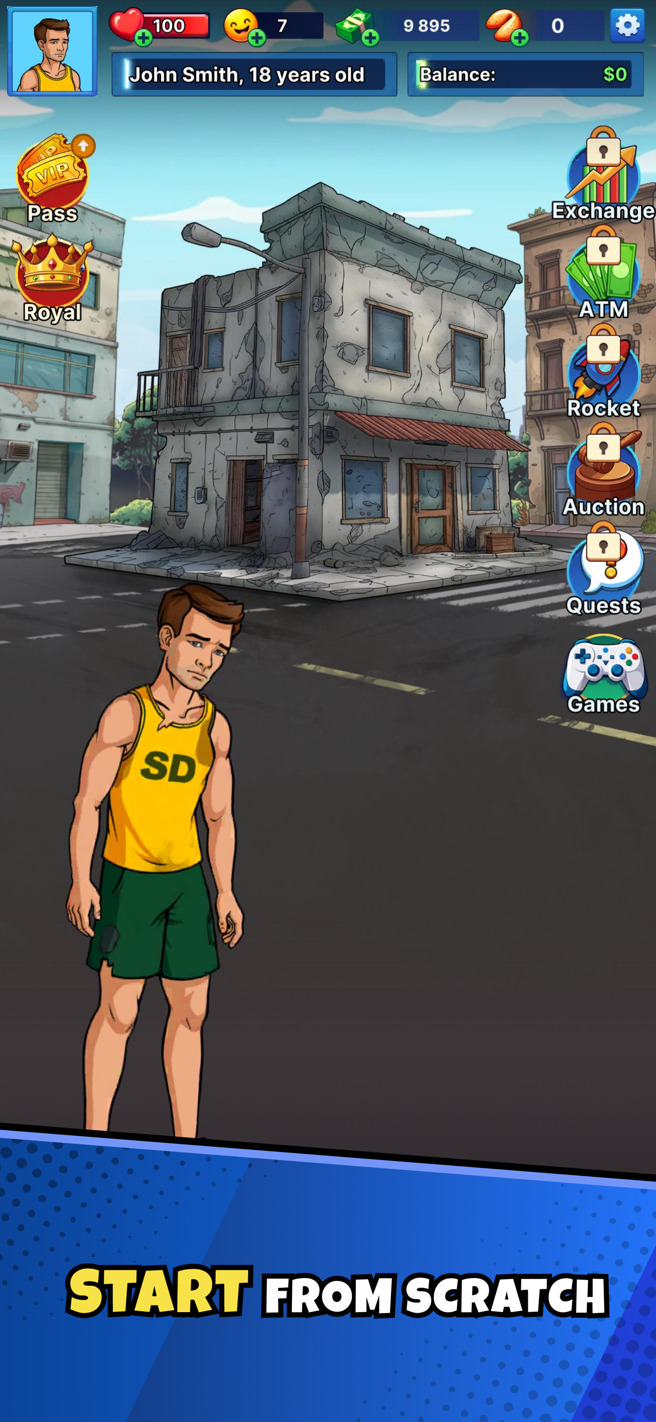 Slumdog Billionaire: Life sim