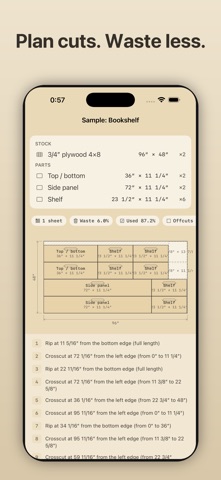 Boardcut: Cut List Optimizer Screenshot 1 of 5
