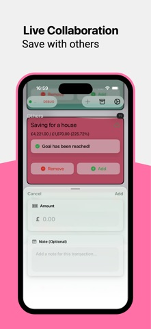 JamJars - Savings Tracker screenshot