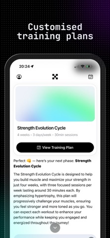 trainerX - AI Personal Trainer screenshot