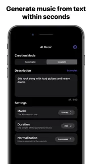 ai music generator, song maker iphone bildschirmfoto 1
