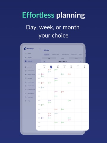 Presengo: Attendance Register iPad screenshot