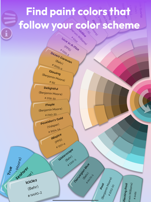 Color Harmonizer iPad screenshot 1 - Graphics & Design app