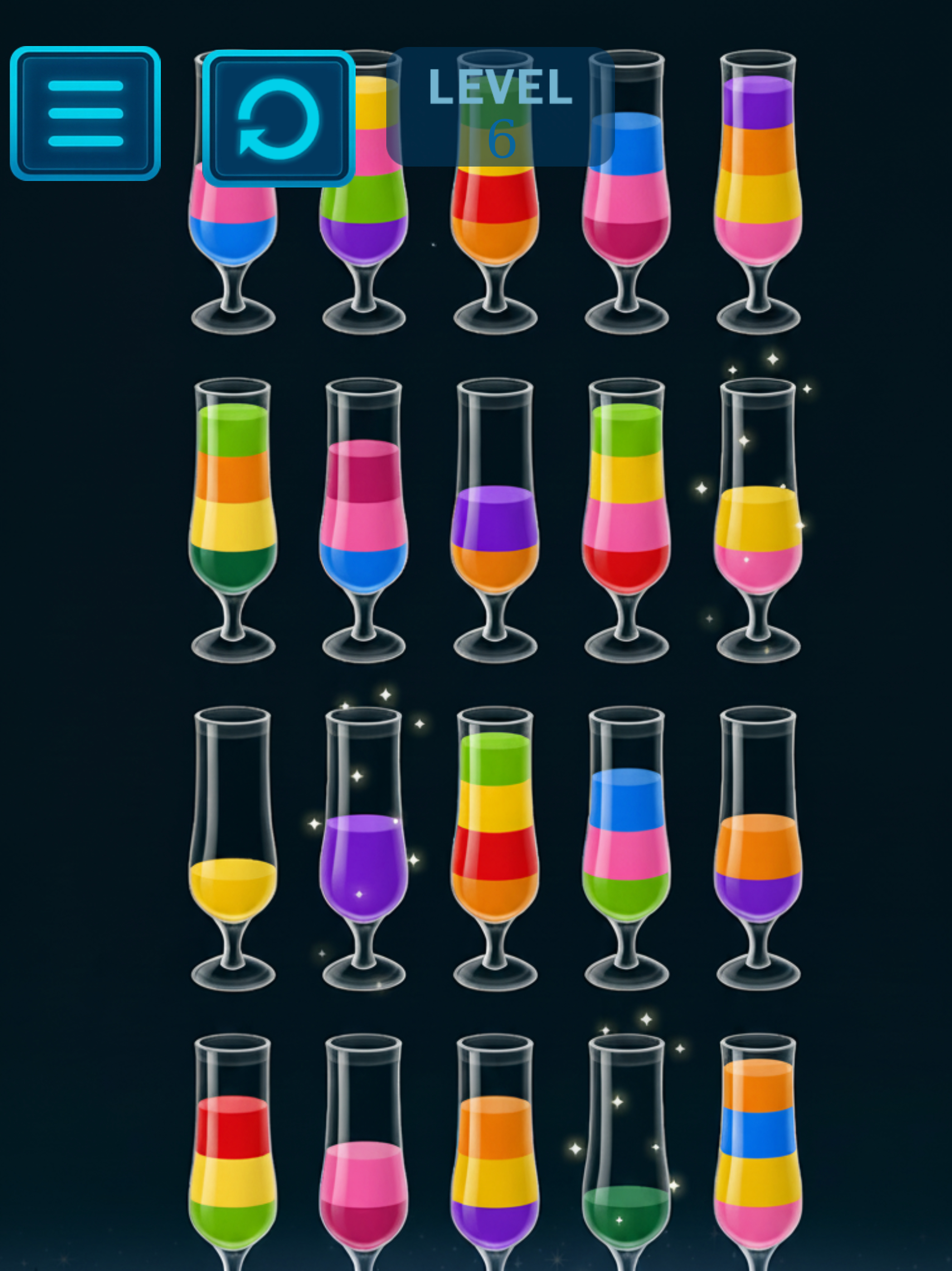 Gentle Water Match Sort Puzzle