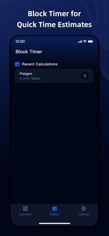 Block Timer : Estimator screenshot