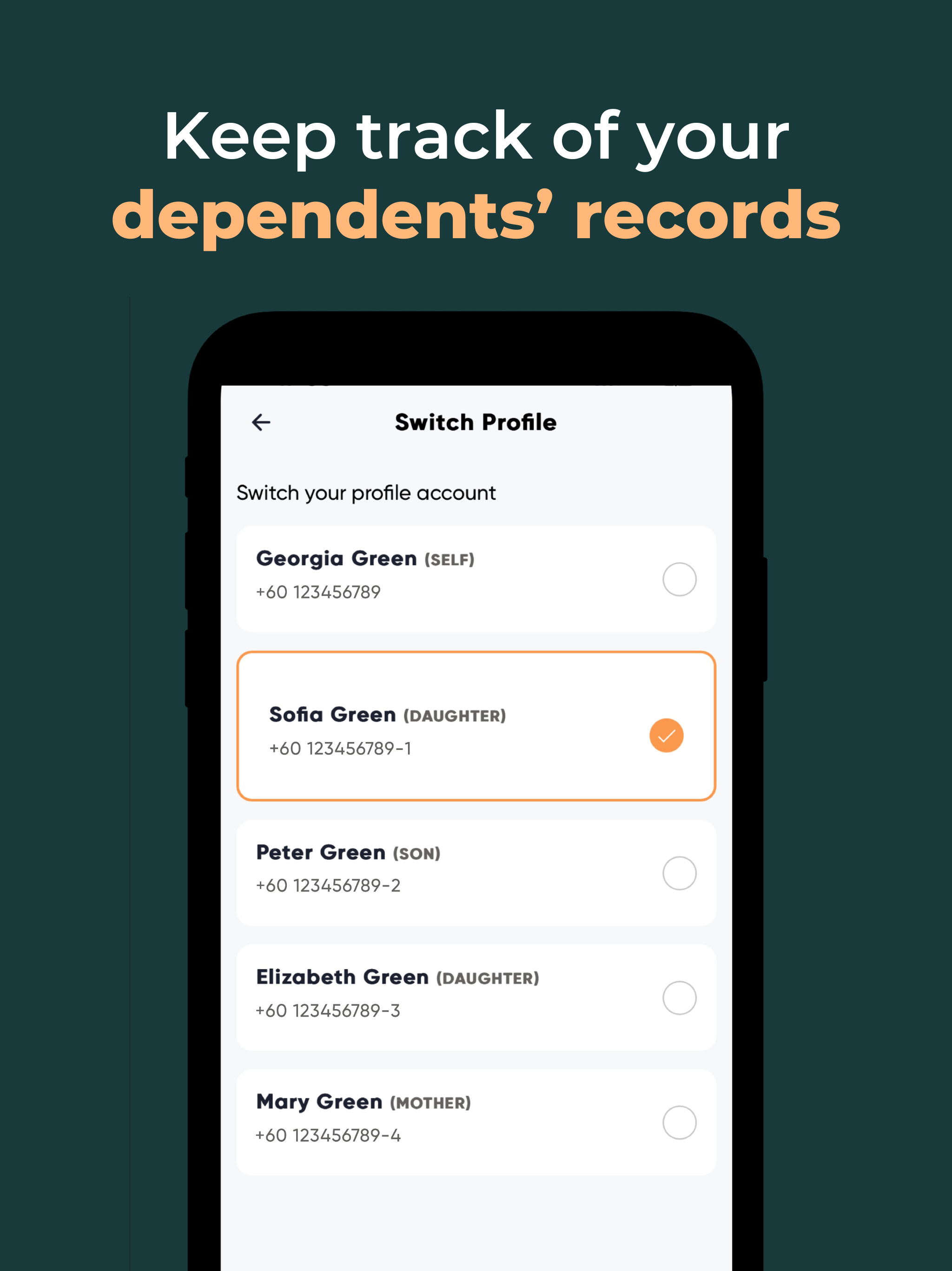 Ring – Personal Health Records