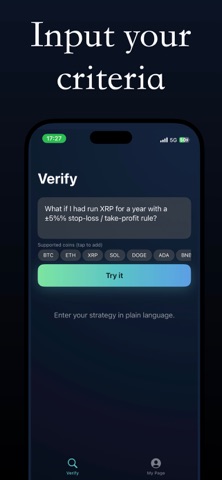 CryptoSim AI Screenshot 1 of 3