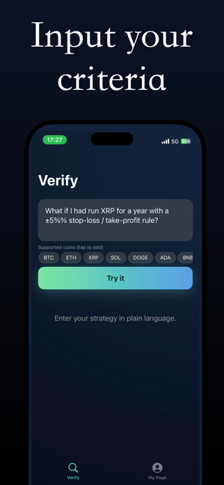 CryptoSim AI Screenshot 1 of 3