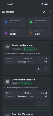 datawhisper screenshot