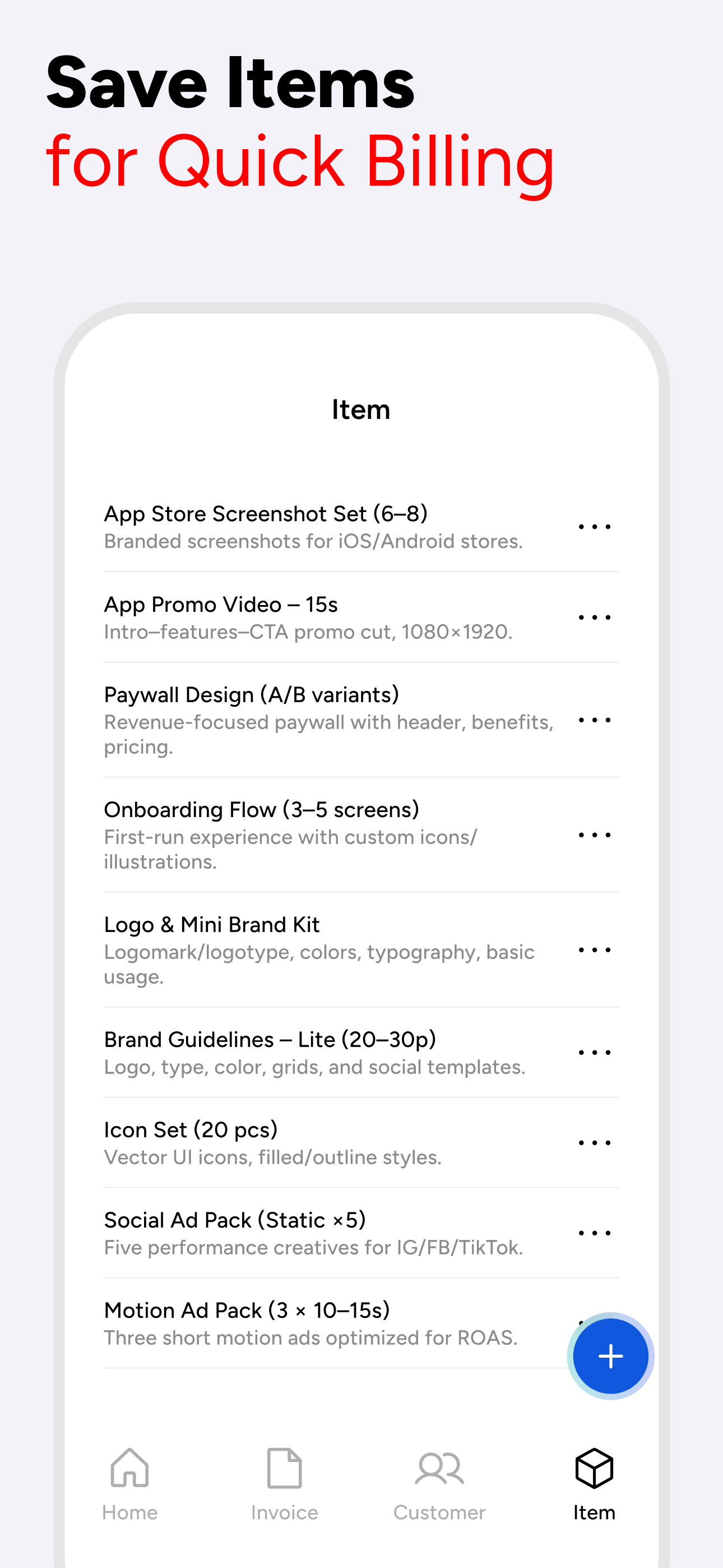 Invoice Generator: EasyInvoice screenshot 4