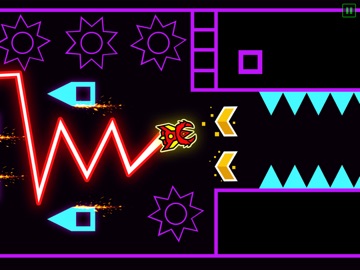 Wave Dash : Geometry Arrow iPad screenshot