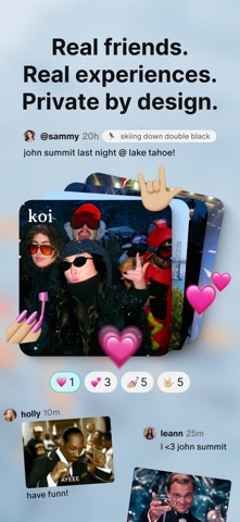 koi: private social Screenshot 1 of 4