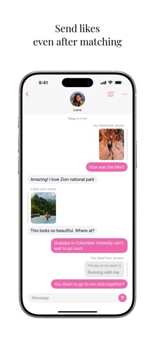 Setup. Long-term Dating App. Screenshot 3 of 6