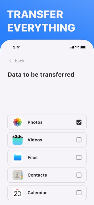 Copy My Data - Mobile Transfer Screenshot 2 of 5