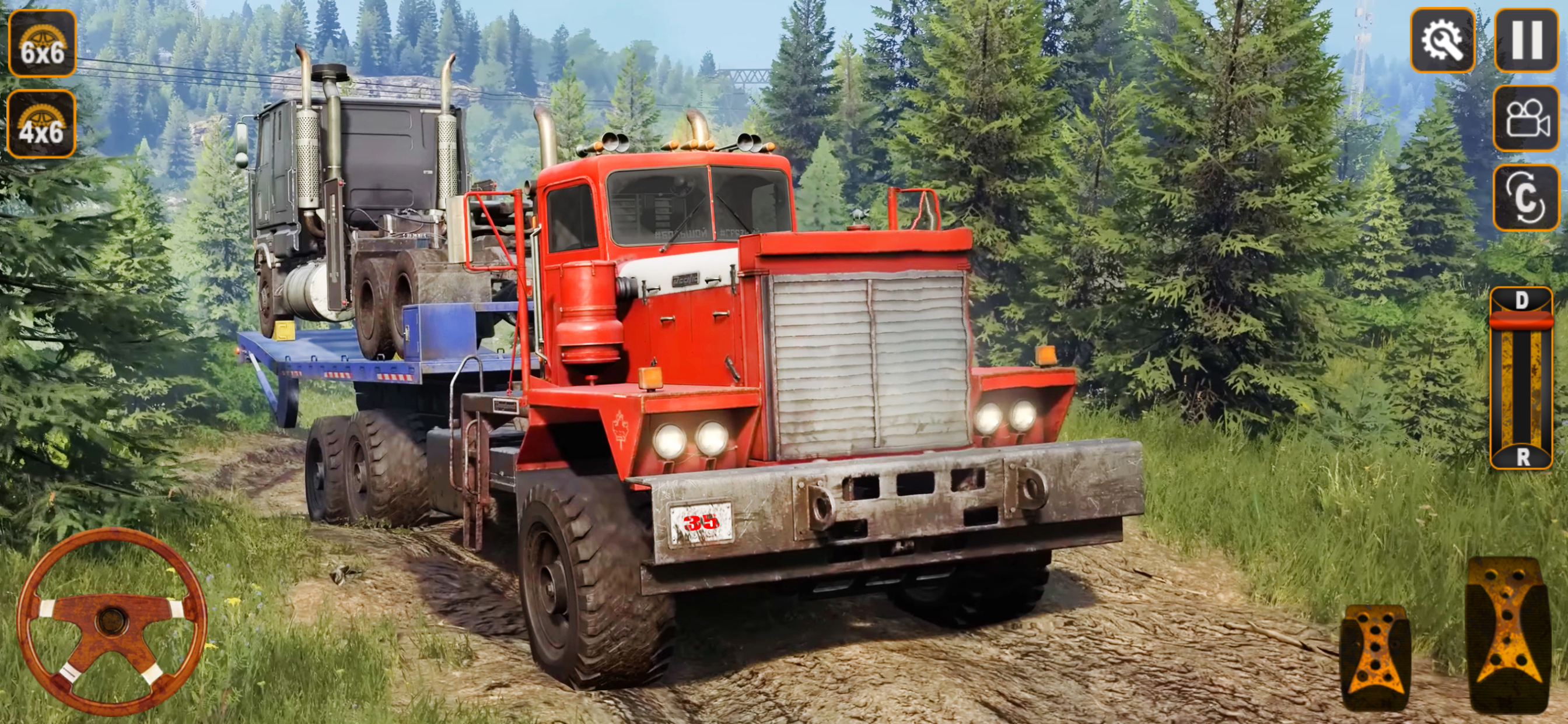 Offroad Mud Truck Driving Game