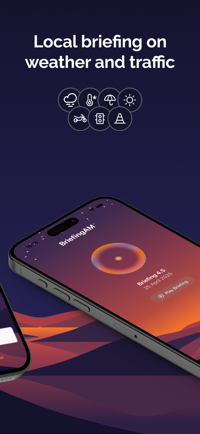BriefingAM – AI Audio Briefing