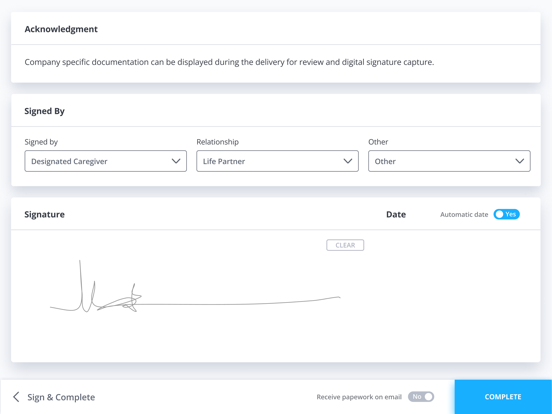 NikoHealth iPad screenshot 3 - Business app
