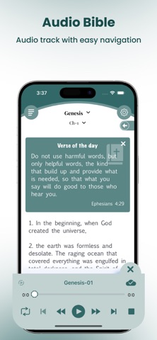 Good News Bible (GNB) Audio* iPhone screenshot