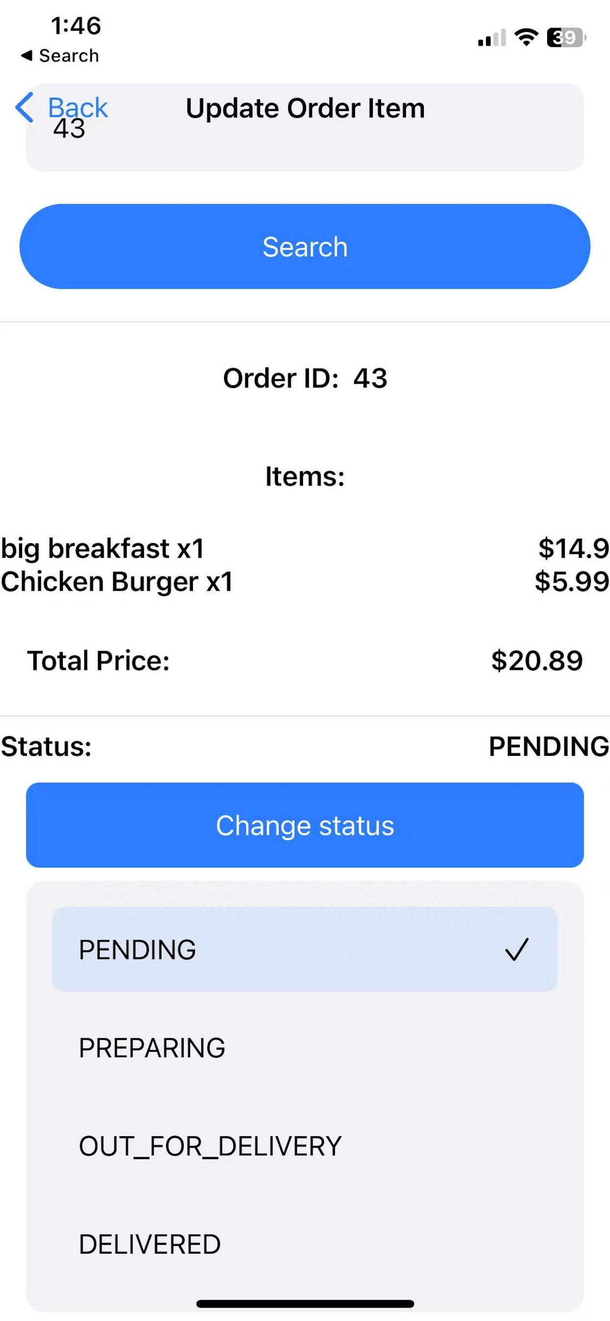 onlinefoodordering screenshot 10