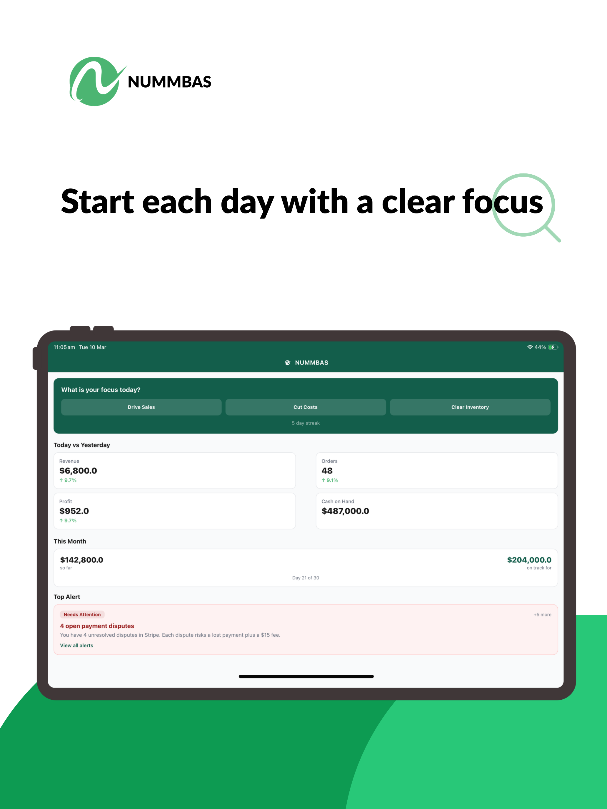 Nummbas: DTC business finance