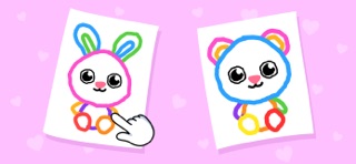 Coloring Book - Kids Games 2+ iPhone screenshot