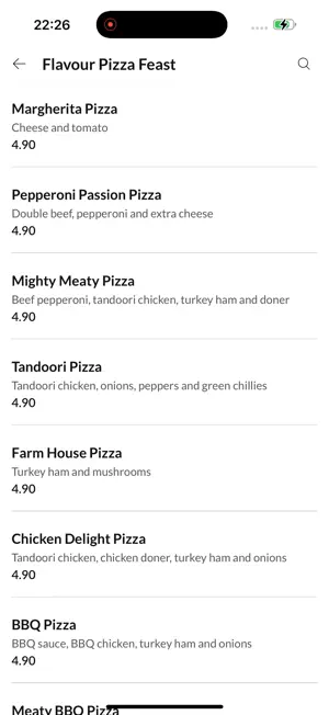 FLAVOUR FEAST. screenshot 3