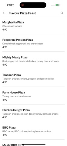 FLAVOUR FEAST. Screenshot 3 of 4