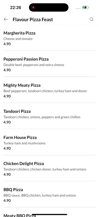 FLAVOUR FEAST. Screenshot 3 of 4
