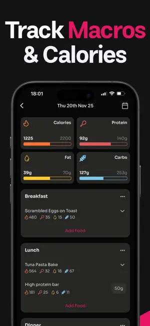 TrikFit: Strength & Nutrition screenshot 3