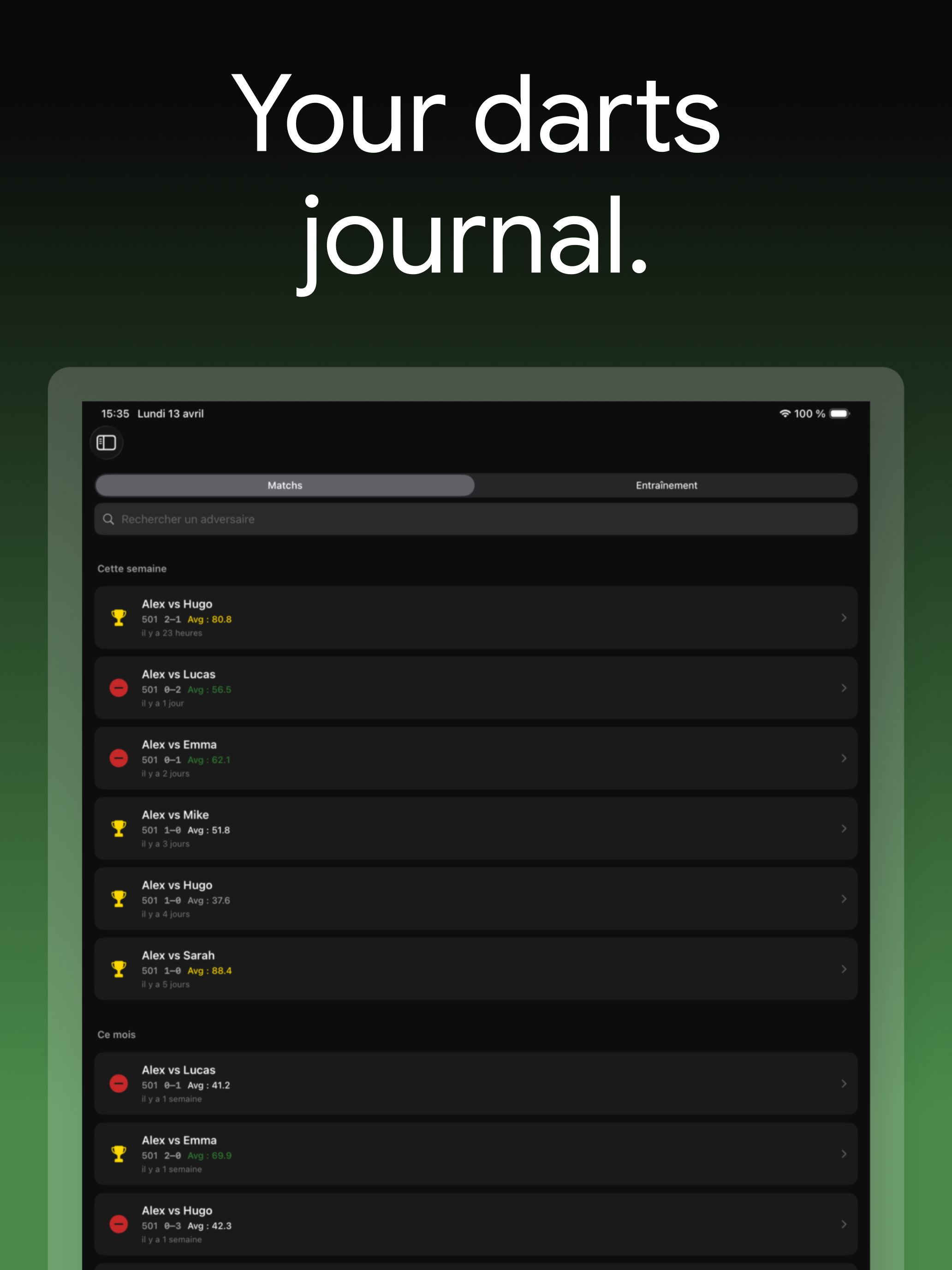 Darts Tracker - Score & Stats screenshot 12