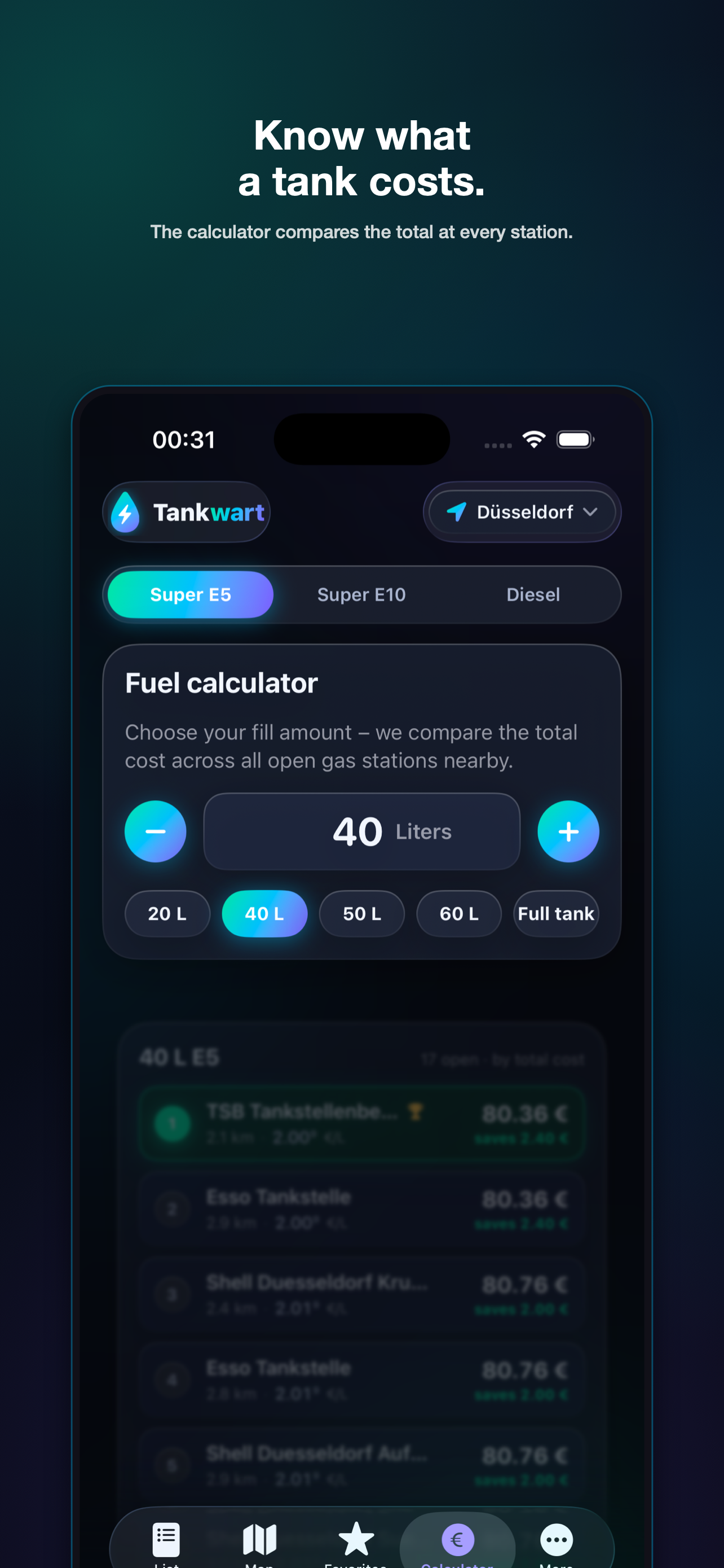 Tankwart screenshot 3