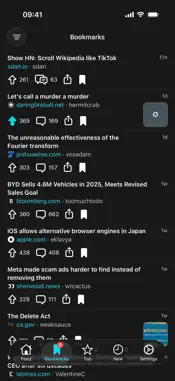 HackStream - HackerNews Feed screenshot 3