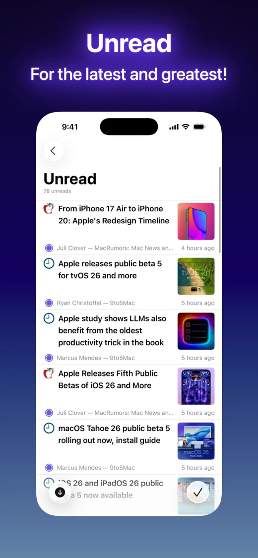 Elytra - RSS Feed Reader screenshot 3