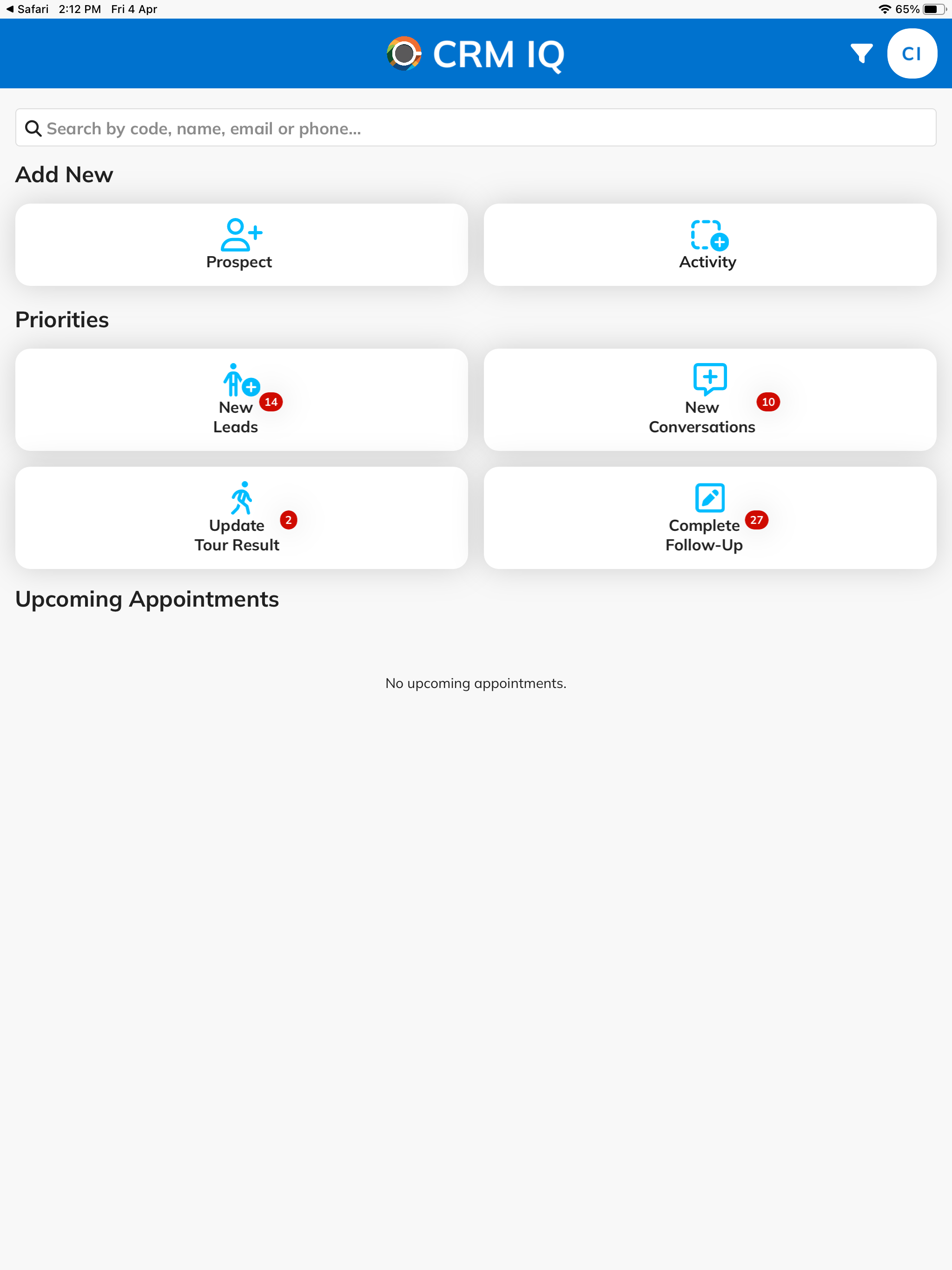 CRM IQ screenshot 11