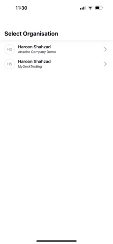 Access MyPay iPhone screenshot