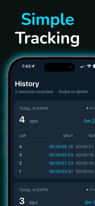 SwimCount Screenshot 5 of 5